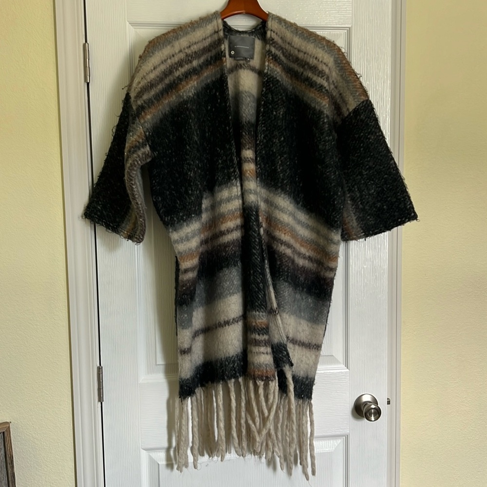 Anthropologie Knit Kimono One Size